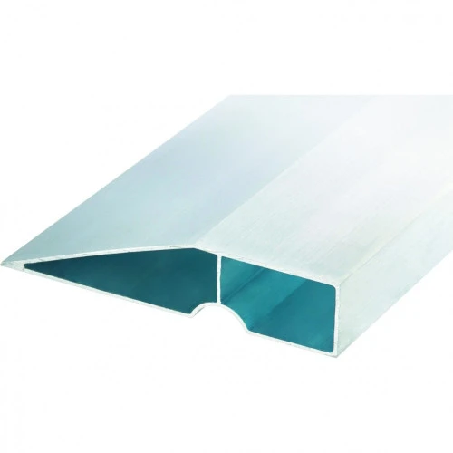 Правило алюминиевое "Трапеция", 1 ребро жесткости, L-1,2 м Сибртех