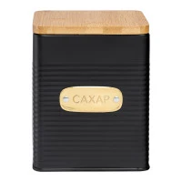 Банка для хранения сахара irmel, 1,7 л, графит