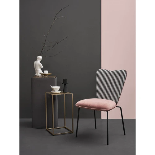 Стул pompadour, велюр, пыльная роза