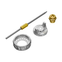 Ремкомплект для краскораспылителя 4 предмета: сопло 2,5 мм, игла, форсунка, зажим сопла Matrix