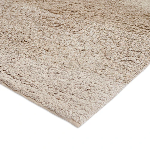 Коврик для ванной из хлопка с рисунком rice plantation из коллекции terra, 50х80 см