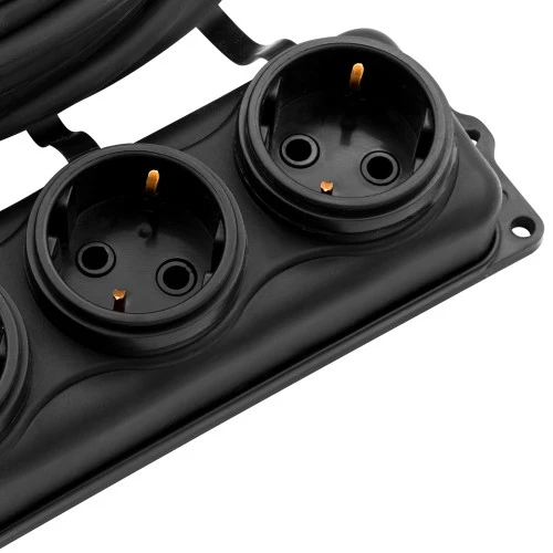 Удлинитель силовой 10 м, 16 А, тип УХз16, 3 x 1.5 мм, Сибртех