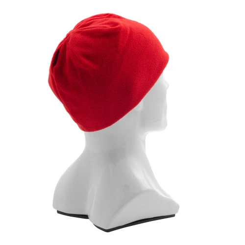 Шапка из флиса для взрослых, размер 58-59, красная Сибртех