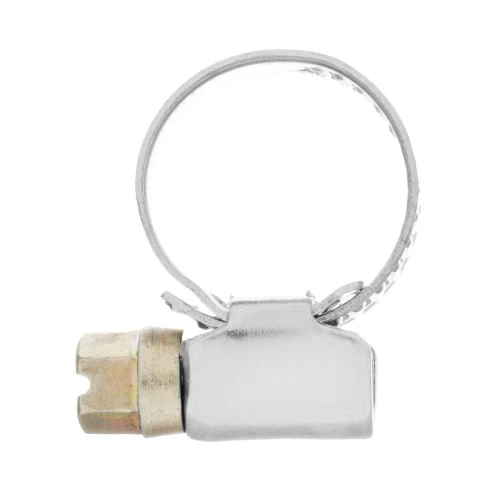 Хомуты металлические, Стандартное болтовое крепление 10-16 мм, 100 штук в упаковке, ширина 9 мм Сибртех