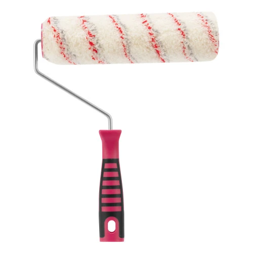 Валик "Нейлон Люкс" с двухкомпонентной ручкой, 250 мм, ворс 18 мм, D 48 мм, D ручки 6 мм, полиамид Matrix