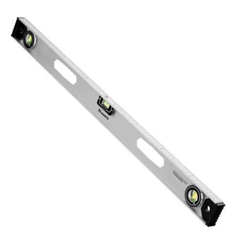 Уровень алюминиевый "Рельс", 800 мм, 3 глазка (1 поворотный) Matrix