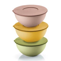 Набор контейнеров для хранения продуктов everywhere bio, D16 см, 3 шт.