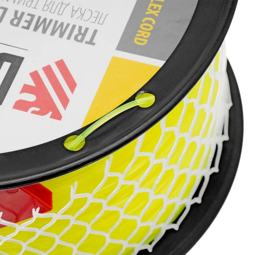 Леска для триммера звезда, 1,6мм х 552м, на DIN катушке FLEX CORD,  Denzel