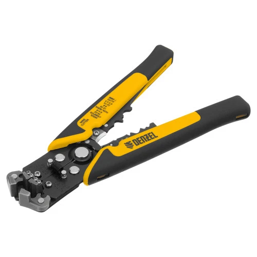 Щипцы для зачистки электропроводов 0,2-6 мм², функция обрезания проводов Denzel