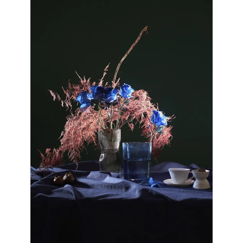 Ваза crumpl, 26 см, черная