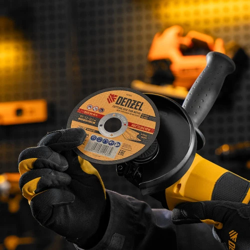 Круг отрезной по металлу, 115 х 1.2 х 22.2 мм Denzel