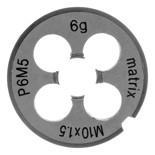 Плашка М10 х 1.5 мм, HSS Matrix