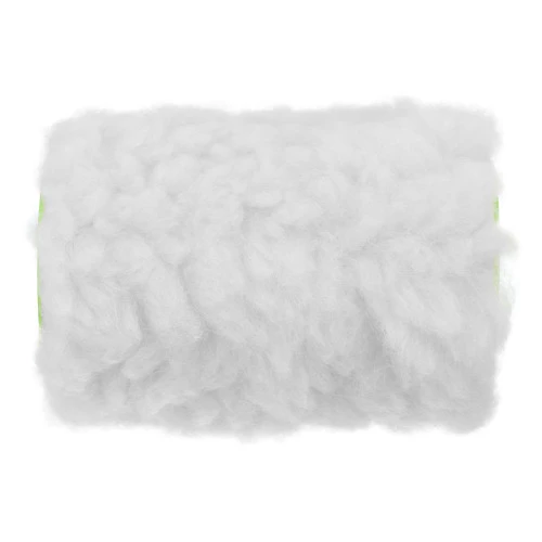 Валик сменный с натуральным мехом, 100 мм, ворс 12 мм, D 48 мм, D ручки 6 мм, Сибртех