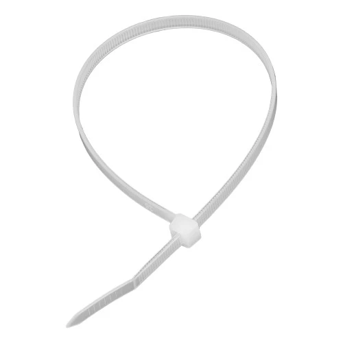 Хомуты, 350 x 4.8 мм, пластиковые, белые, 50 шт Сибртех