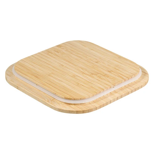 Контейнер для запекания и хранения квадратный eco store с крышкой из бамбука, 1,9 л