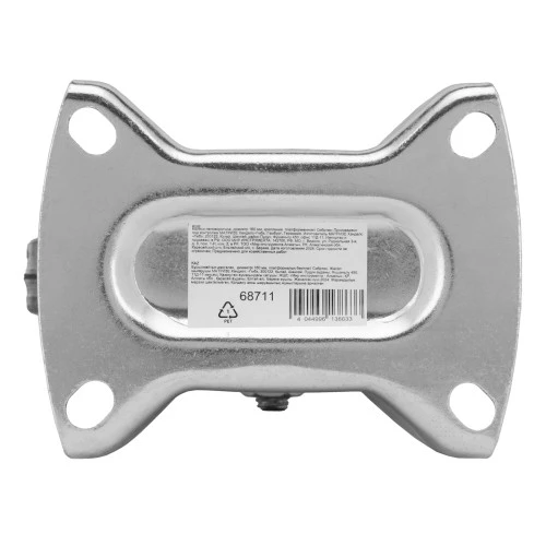 Колесо неповоротное D 160 мм, крепление  платформенное Сибртех