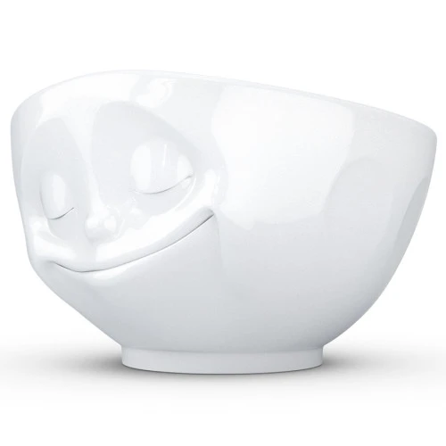 Чаша happy, 1 л, белая