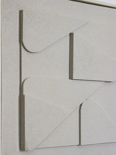 Панно декоративное с эффектом 3d minimalism triangle, 40х40 см