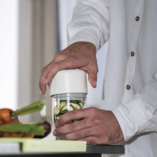 Терка-спиралайзер spiralize&go, белая