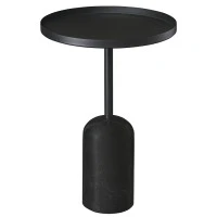 Столик кофейный lars, D40 см, черный
