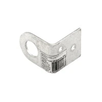 Проушина угловая, 2 мм, 70 х 30 мм, цинк Сибртех