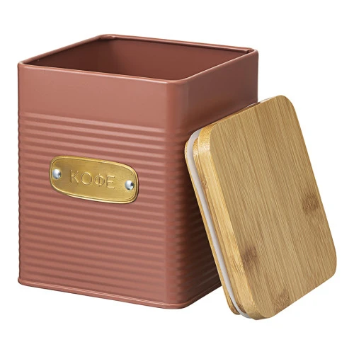 Банка для хранения кофе irmel, 1,7 л, терракота