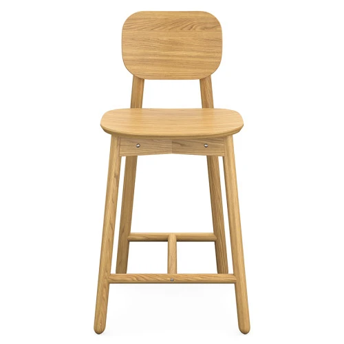 Стул полубарный saga, ясень