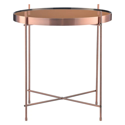 Столик josen, D43 см, медный