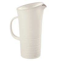 Кувшин с крышкой tierra, 1,8 л, молочно-белый