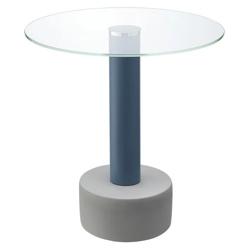 Столик кофейный hem, D48 см, синий