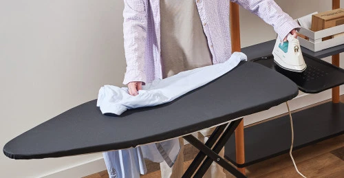 Доска гладильная напольная smart iron, 122х43 см, графит