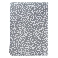 Скатерть серого цвета с принтом Спелая Смородина из коллекции scandinavian touch, 170х170 см