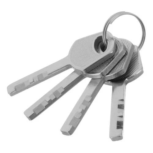 Замок навесной, защищенная дужка 60 мм Matrix