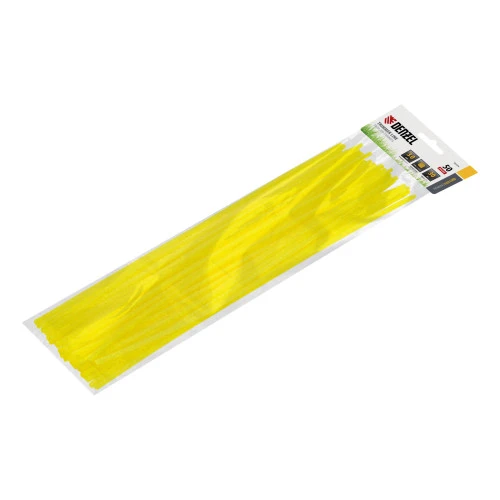 Леска для триммера, "зубчатый квадрат" нарезанная 3 мм х 30 см, 50 шт Flex cord Denzel