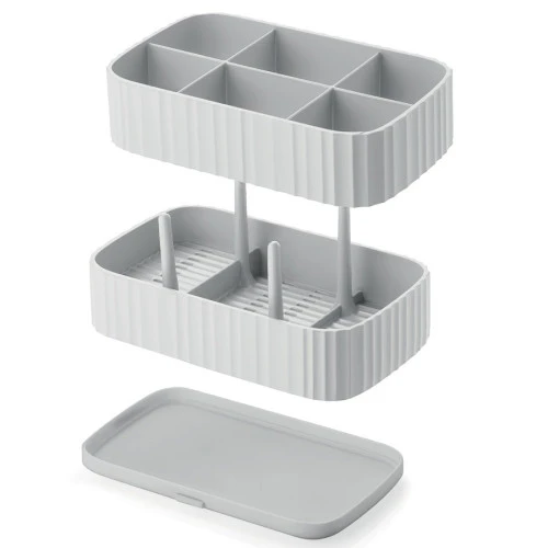 Сушилка для столовых приборов drain&safe, серая