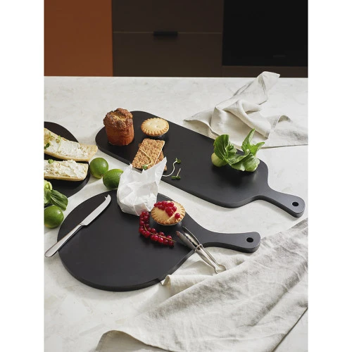 Доска сервировочная rubris, 30х45 см, черная