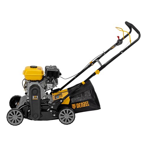 Скарификатор-аэратор бензиновый SAG-400, 212 см3, -15/+10 мм, 40 см Denzel