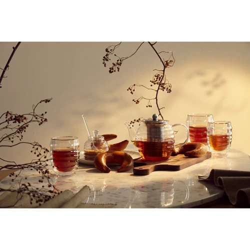 Сахарница с ложкой serene, 210 мл