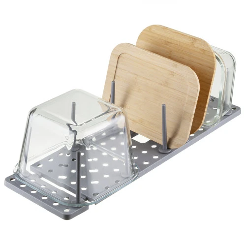 Органайзер для посуды aristyd, серый