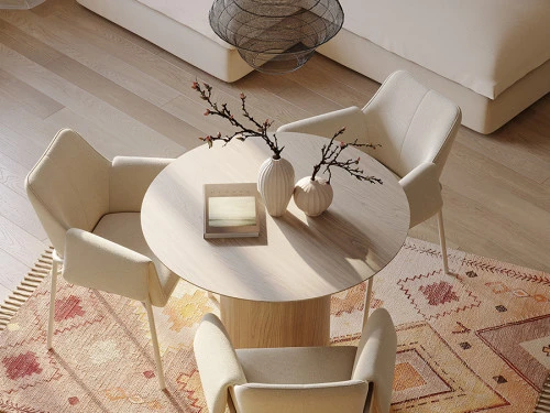 Стул aline, шенилл, серо-бежевый/черный