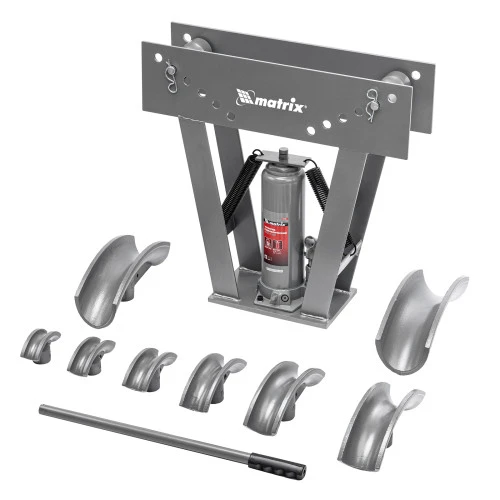 Трубогиб гидравлический, 1/2-3", 15 т, в комплекте с башмаками Matrix