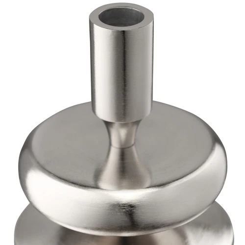 Подсвечник stone, 13 см, серебристый