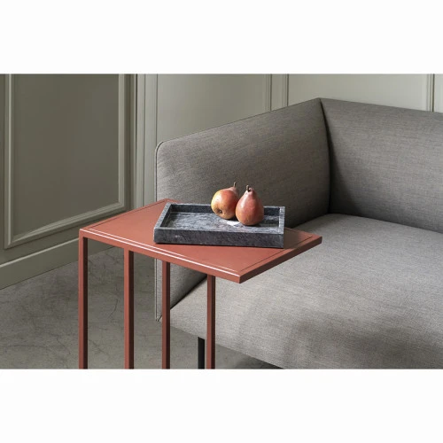 Столик приставной aksen, 46х30,5 см, красный