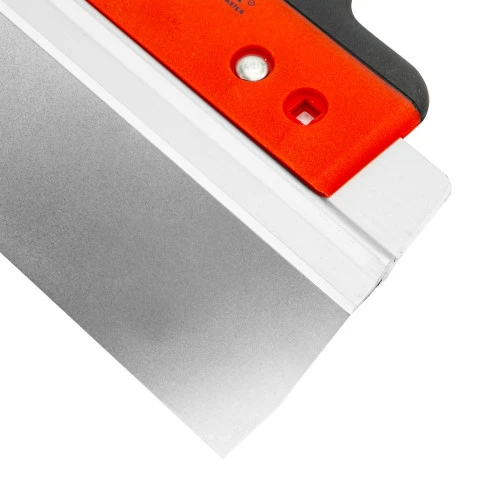 Шпатель фасадный из нержавеющей стали, 200 мм, узкое полотно, двухкомпонентная ручка Matrix