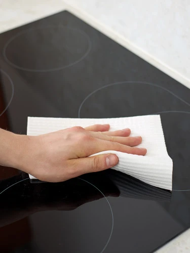 Набор салфеток для уборки из целлюлозы eco clean, белые, 10 шт.