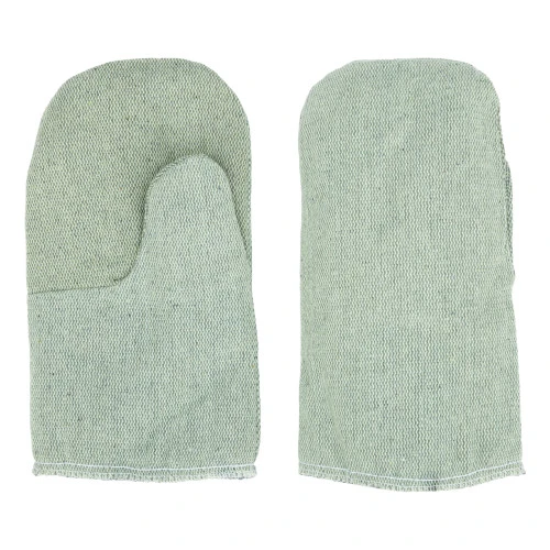 Рукавицы утепленные, брезентовые, огнеупорные, ватин, 2 размер Сибртех