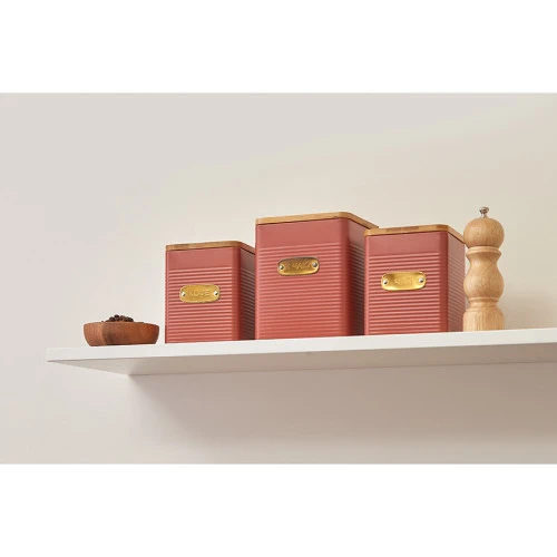 Банка для хранения крупы irmel, 3,2 л, терракота