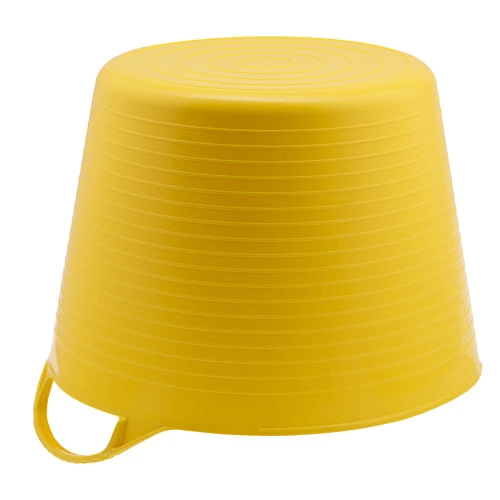 Ведро гибкое сверхпрочное, 40 л, желтое, Сибртех