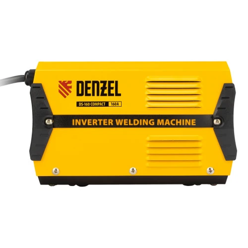 Аппарат инверторный дуговой сварки DS-160 Compact, 160 А, ПВ 70%, диаметр электрода 1.6-3.2 мм Denzel