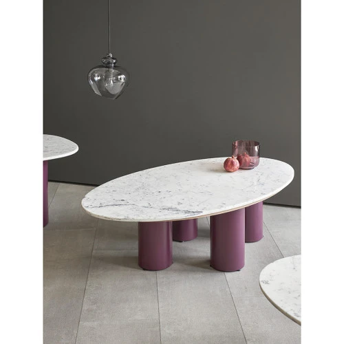 Столик кофейный mojo, 120х65,5 см, сливовый